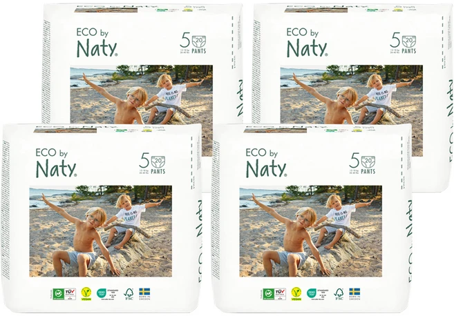 네띠 팬티형 기저귀 아동공용, 5단계, 80매 - 쿠팡