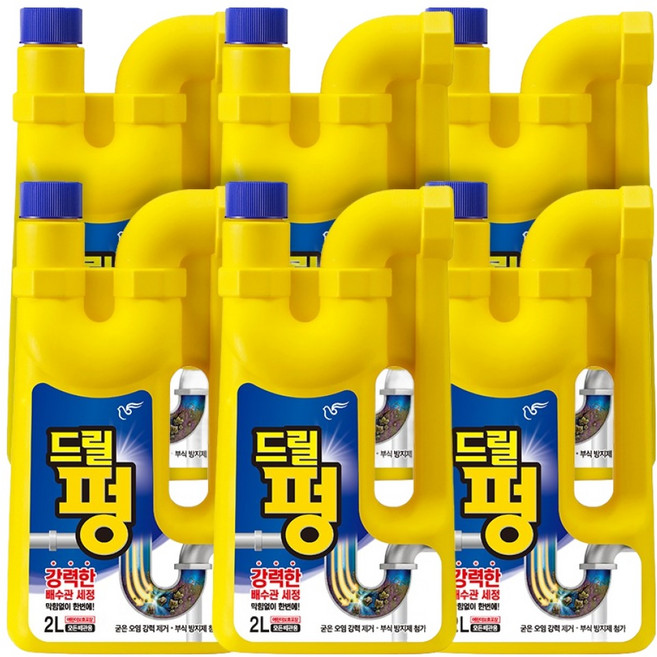 피죤 드릴펑, 2L, 6개