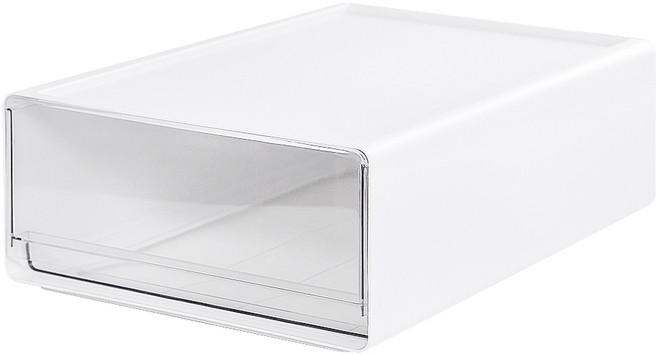 까사마루 다용도 펜트리 올림 서랍장, 화이트, 1단