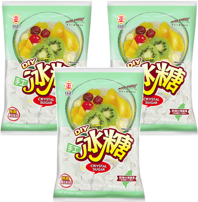 日正食品 手工冰糖, 300g, 3包