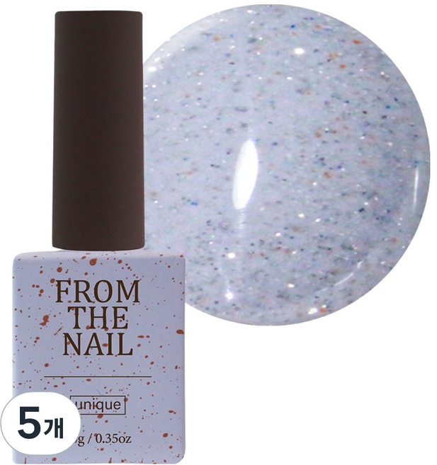 FROM THE NAIL GLITTER 彩色凝膠, 5個, FU50, 10g