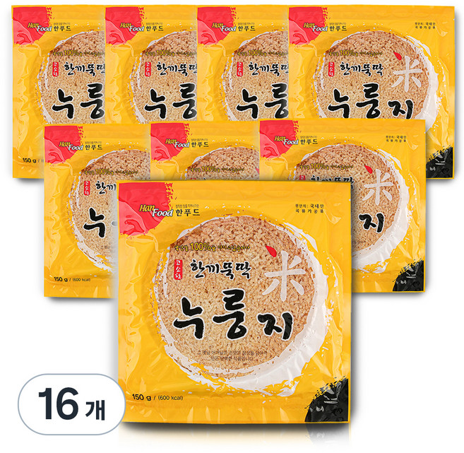 Hanfood 香脆快速飽足感鍋巴, 150g, 16個