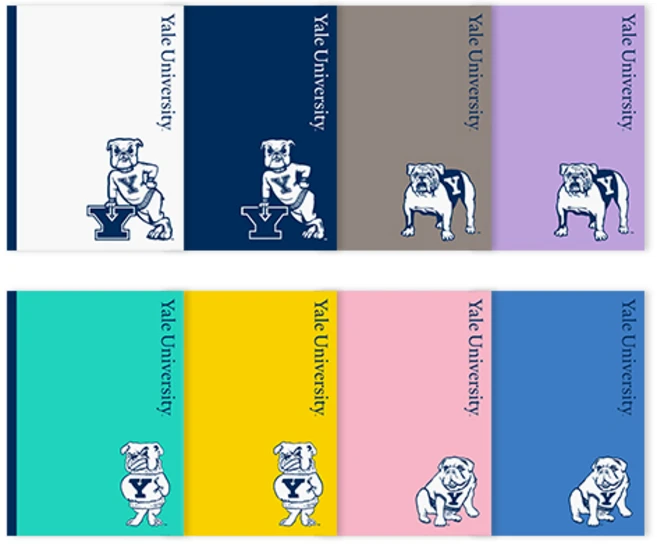 예일 오픈 마스코트 유선노트 8종 세트, 혼합색상, 1세트 - 쿠팡