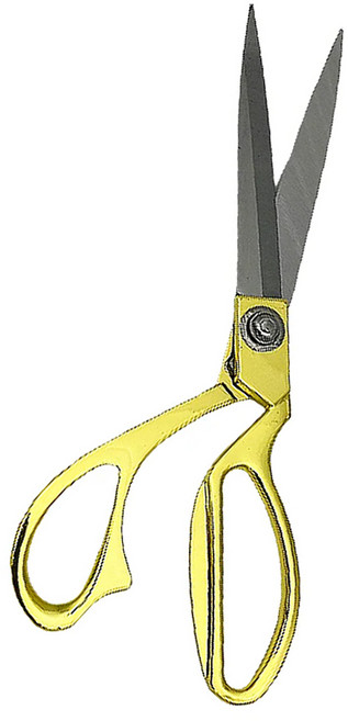喜之緣 高級裁縫剪刀, 1支, 金色