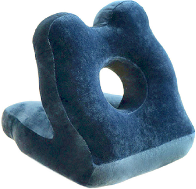 HONDONI 人體工學 5D 冰絲四季午睡枕 Z6-BL, 寶石藍
