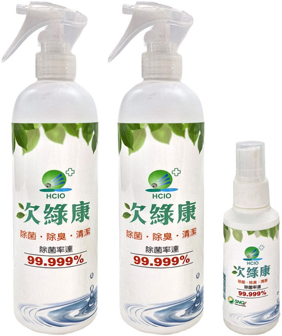 次綠康 腸病毒專用 廣效除菌液, 1組, 760ml