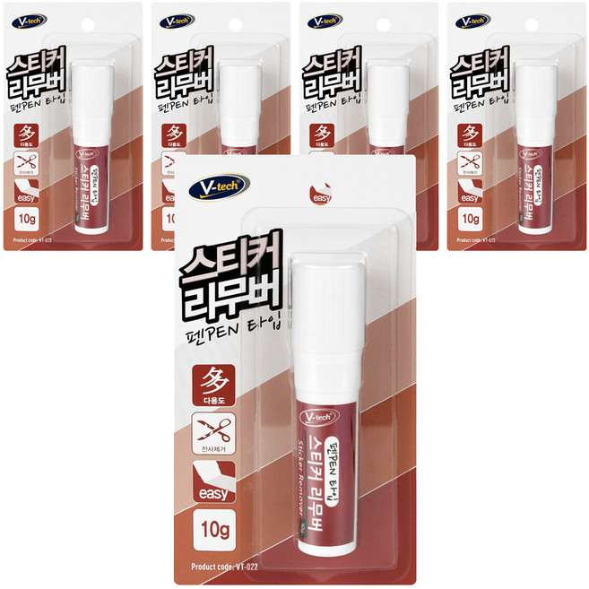 Vtech 스티커 리무버 마카펜, 5개