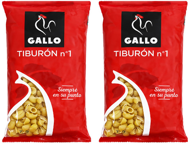西班牙 GALLO 公雞牌 田螺造型麵, 250g, 2包