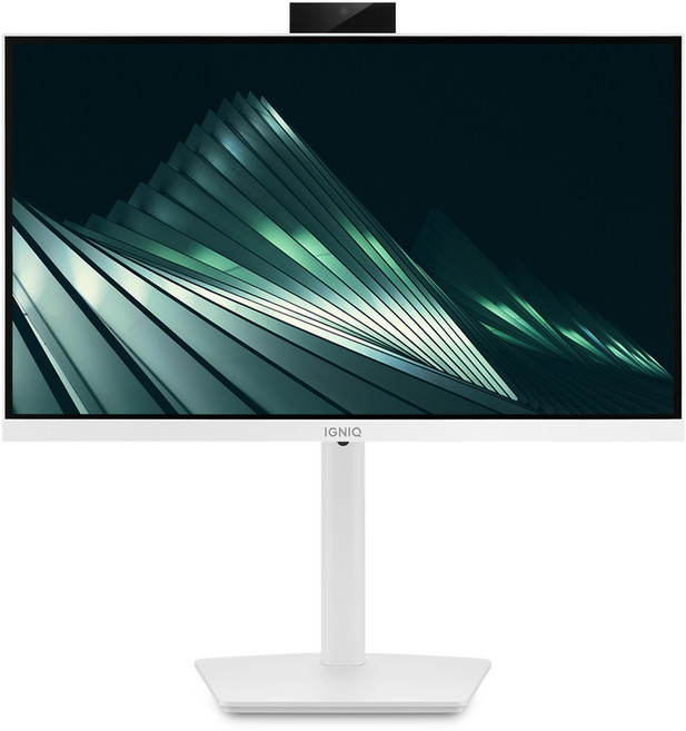 이그닉 60.5cm FHD 플루이드 24S 화상회의 피벗 모니터, IG-FLD23803