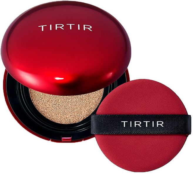 TIRTIR 台灣公司貨 持久定妝光彩氣墊 SPF40 PA++ 18g, 21N 象牙白, 1個