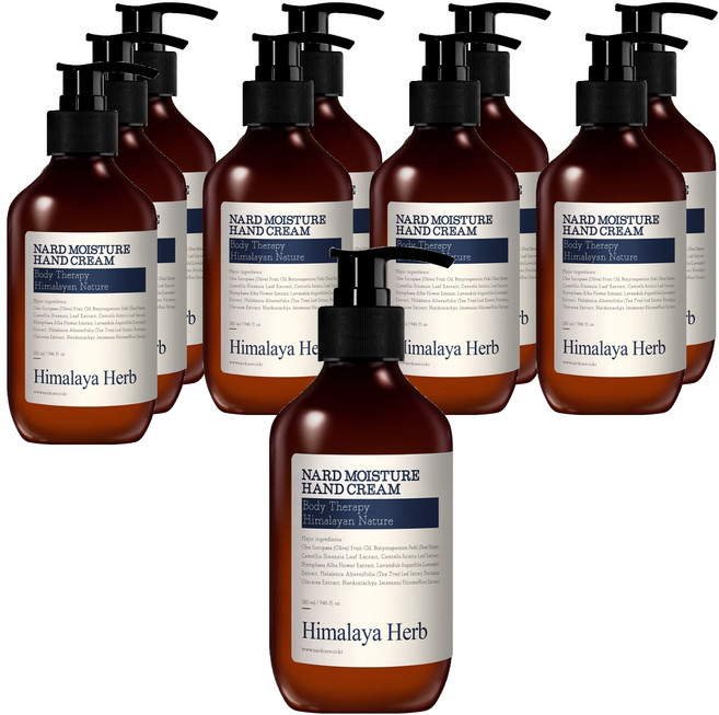 나드 모이스처 핸드크림 라벤더머스크향, 280ml, 10개