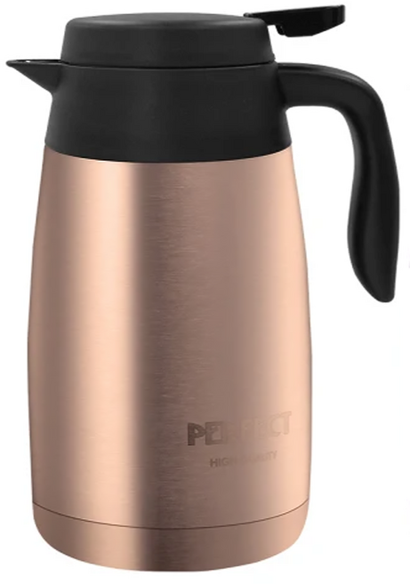 PLUS PERFECT 理想 極緻316真空保溫壺, 1.6L, 玫瑰金, 1個