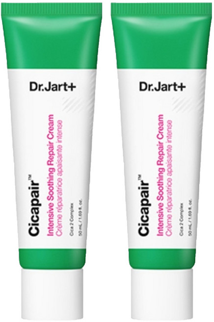 닥터자르트 시카페어 인텐시브 수딩 리페어 크림, 50ml, 2개