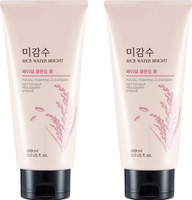 더페이스샵 미감수 브라이트 클렌징폼, 300ml, 2개