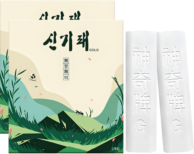 신기패 골드 분필형 해충약, 14g, 2개