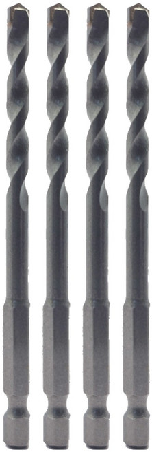 워크프로 육각콘크리트기리 6mm WP401528, 4개