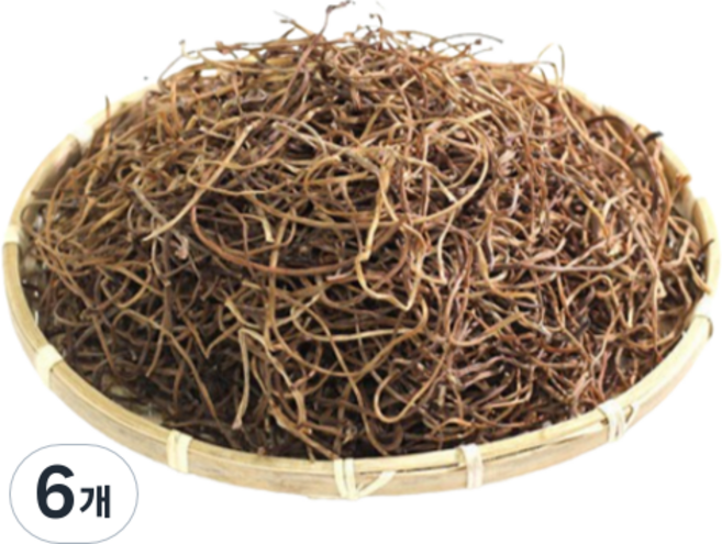 제이에이치컴퍼니 건고구마순, 50g, 6개