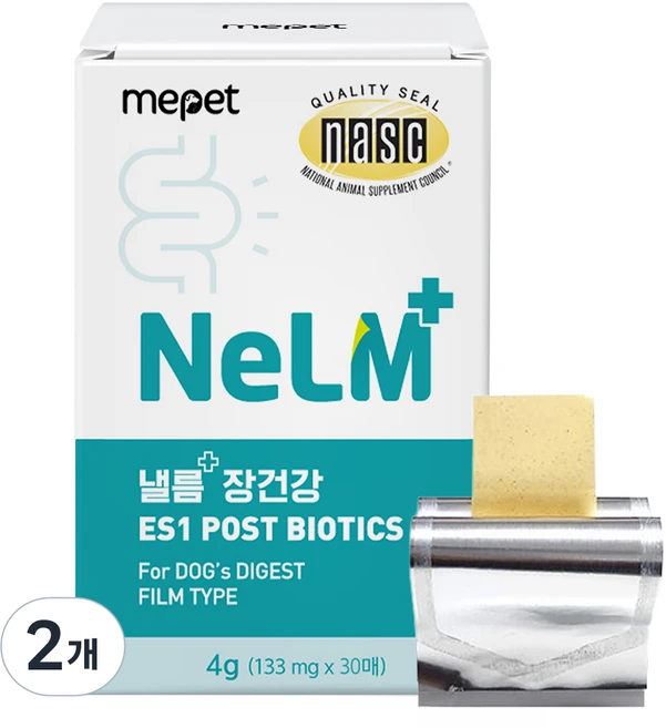 미펫 강아지 낼름 영양제, 30매, 장건강/유산균, 2개 - 쿠팡