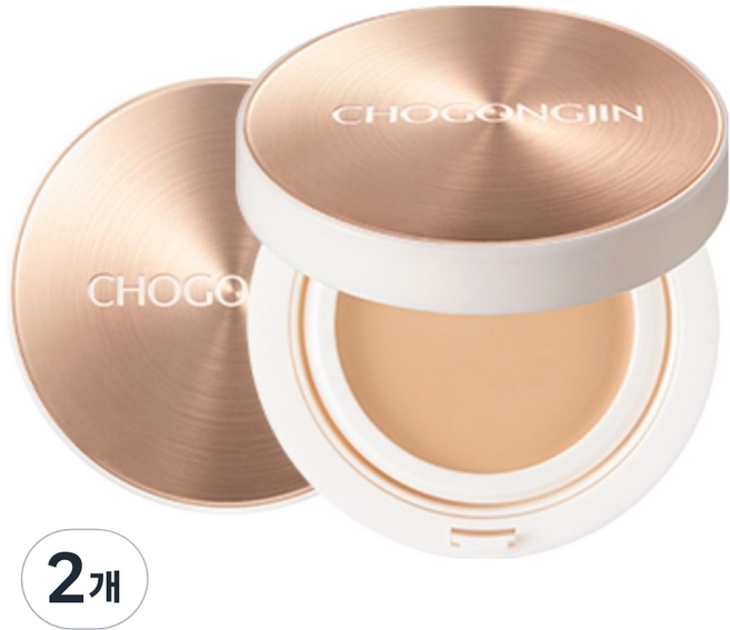 초공진 비비 팩트 쿠션 본품15g, 23N 샌드, 2개