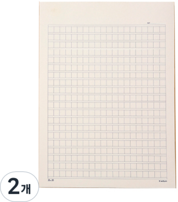 아르디움 400자 원고지 노트, 블루, 2개