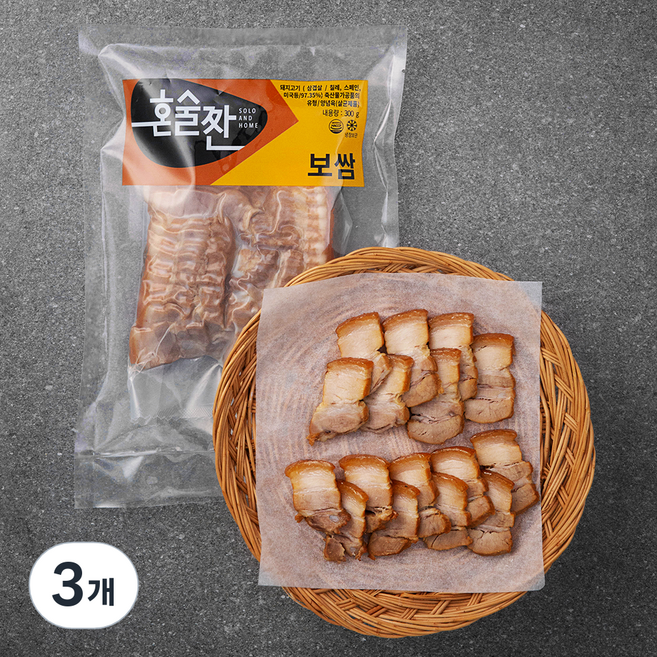 혼술짠 보쌈, 300g, 3개