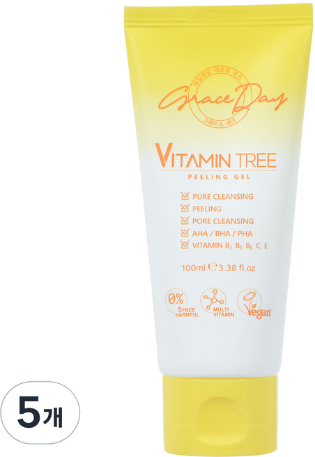 그레이스데이 비타민트리 필링젤, 100ml, 5개