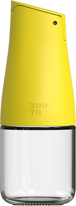 ZUUTii 迷你自動開蓋油醋瓶 170ml 玻璃瓶身 食品級矽膠 ABS, 1個