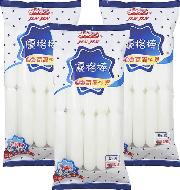 晶晶 優格棒 680g 乳酸風味 冷凍皆宜, 3袋