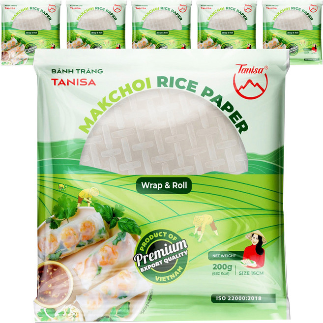 타니사 막초이 라이스 페이퍼, 200g, 6개