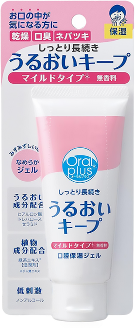 Asahi 朝日 ORAL PLUS 口腔護理保濕凝膠 60g, 1條, 無香料