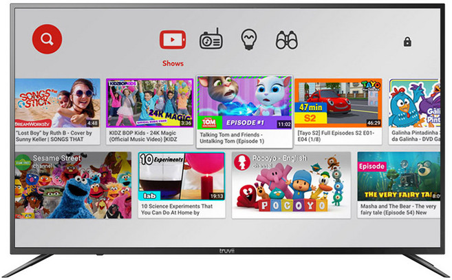 트루비 4K UHD DLED TV, 164cm(65인치), I656UHD, 스탠드형, 고객직접설치