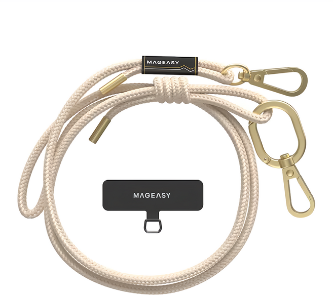 MAGEASY STRAP 掛繩/掛繩片組 6mm, 玫瑰色, 1組