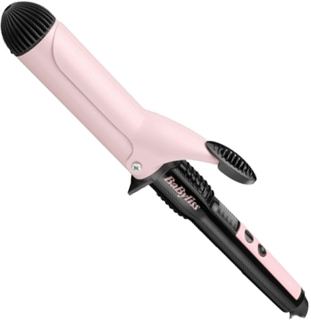 바비리스 38mm 글래머 웨이브 아이론 봉고데기, 핑크, 2289K