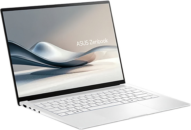 ASUS 華碩 Zenbook S14 OLED 14吋, Intel Core Ultra 9, Intel Arc Graphics, 16GB LPDDR5X, 1TB SSD, Windows 11 Home, 白色, UX5406SA-0022W258V