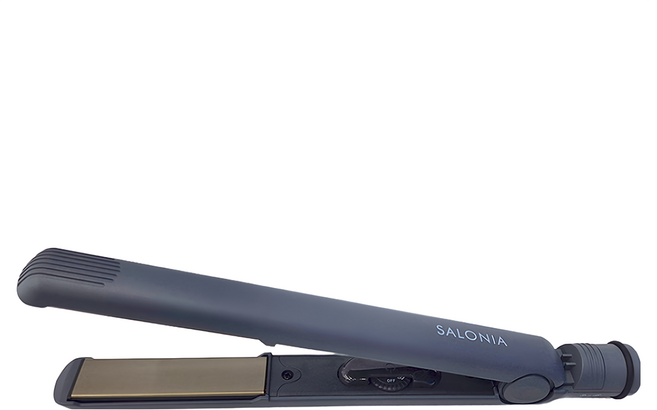 SALONIA 直捲兩用負離子造型夾 SL-004SGR, 灰色