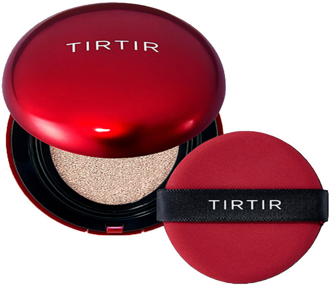 TIRTIR 台灣公司貨 迷你持久定妝光彩氣墊 SPF40 PA++ 4.5g, 17C 亮白色, 1個