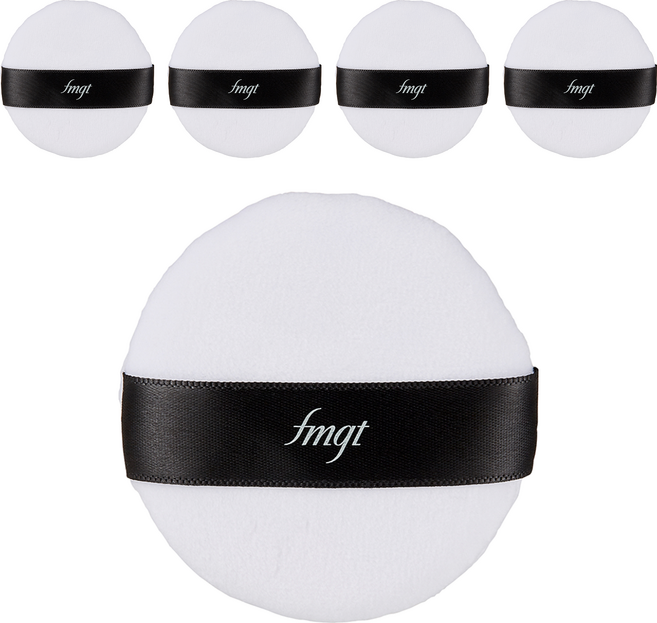 더페이스샵 더페이스샵 데일리 뷰티툴즈 무결점 파우더 퍼프, 혼합색상, 5개