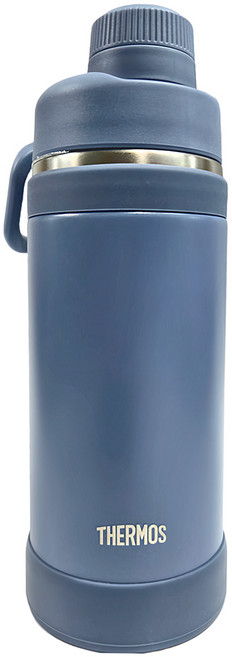 THERMOS 膳魔師 真空斷熱運動水杯 FJU-750ASB, 灰藍色, 750ml, 1個