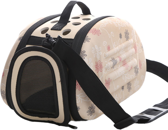 捷華 EVA外出籠, 米色, 1個