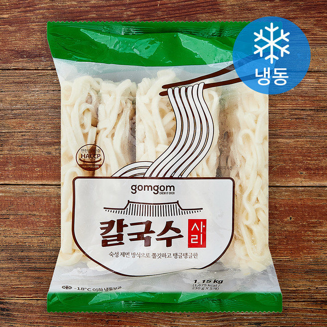 곰곰 칼국수 사리 (냉동), 1.15kg, 1개