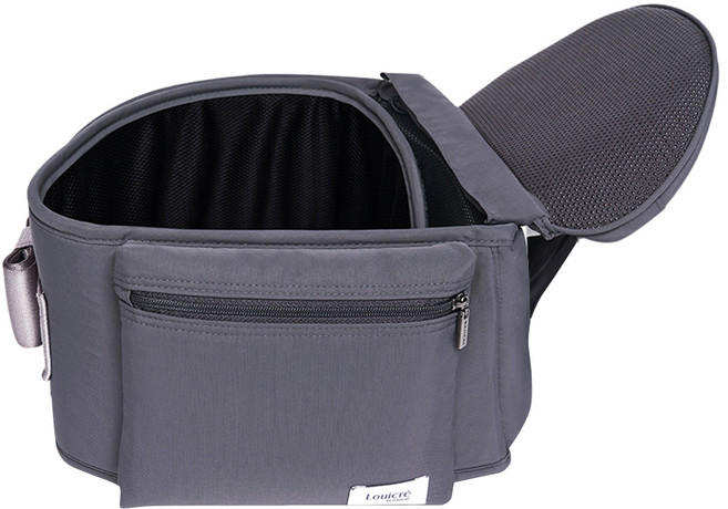 DAIICHI 摺疊式兒童座墊背帶, 黑色