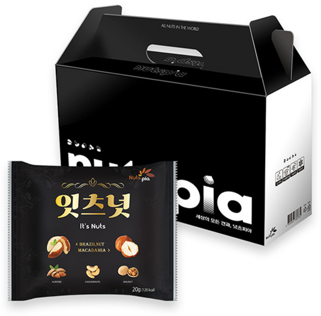 넛츠피아 잇츠넛 하루견과, 1kg, 1박스