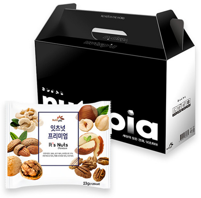 넛츠피아 잇츠넛 프리미엄 하루견과 1.15kg, 50개