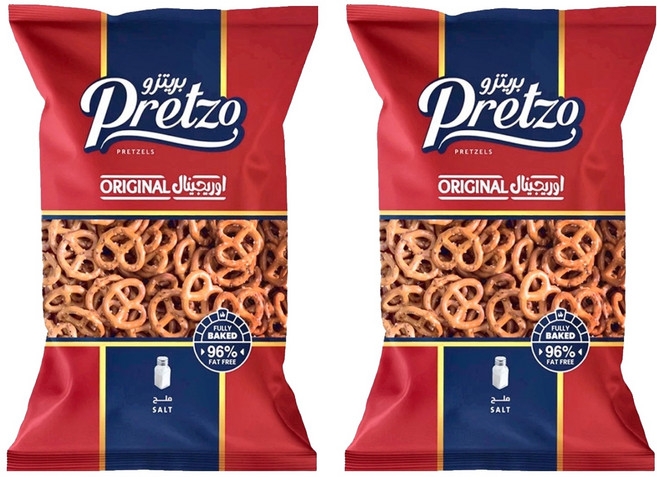 Pretzo 不囉嗦經典鹽味蝴蝶餅 125g, 2包