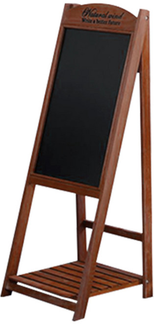 마메 빈티지 입간판 블랙보드, 원목커피