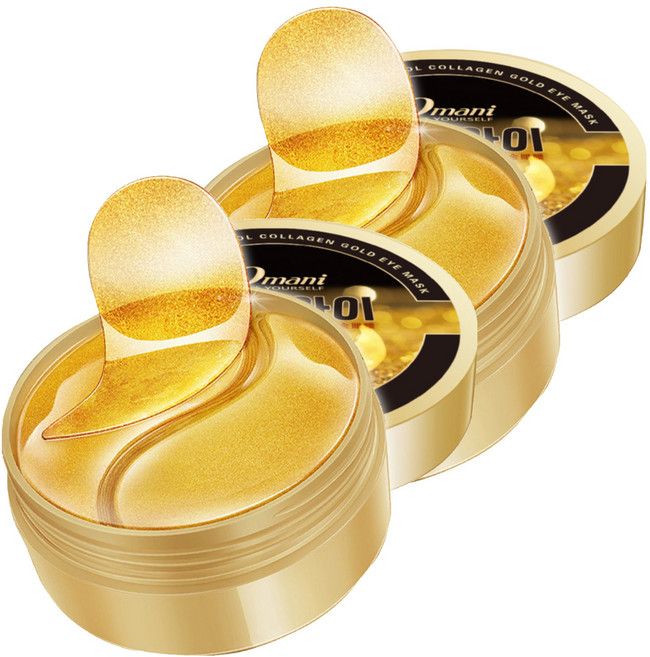 Omani 貴婦頂級視黃醇膠原蛋白黃金眼膜, 2個, 60個裝