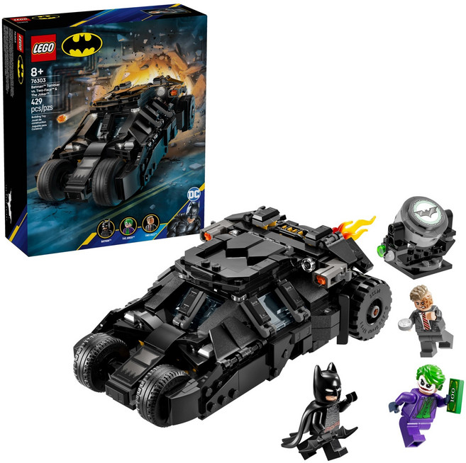 LEGO 76303 SH 蝙蝠俠 裝甲車大戰雙面人和小丑, 1組
