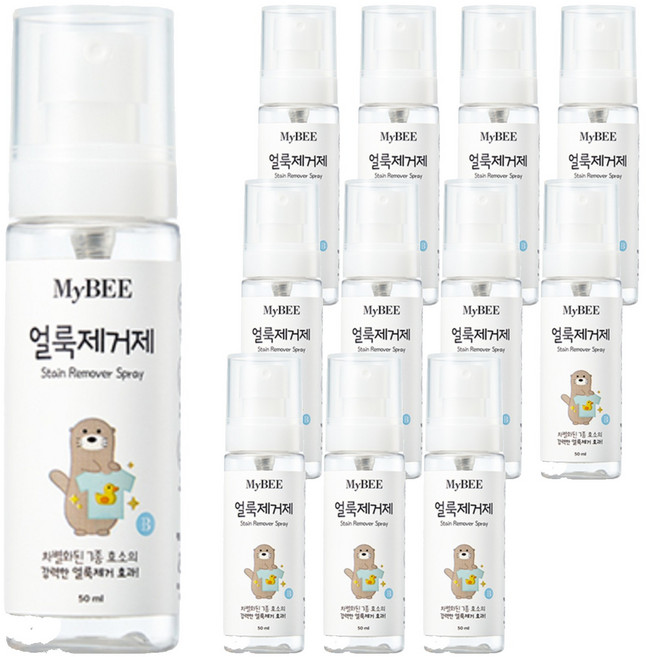 마이비 휴대용 얼룩제거제, 50ml, 12개