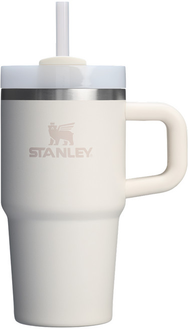 스탠리 퀜처 H2.0 플로우 스테이트 텀블러, 크림 2.0, 591ml, 1개