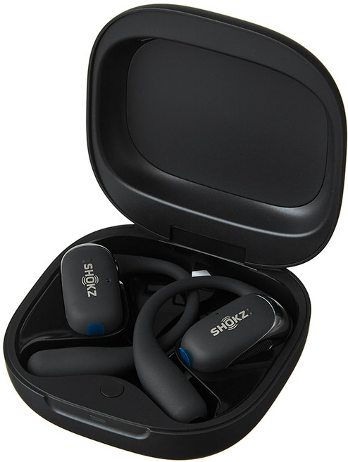 샥즈 오픈핏 2+ 이어폰, SHOKZ T921, 블랙